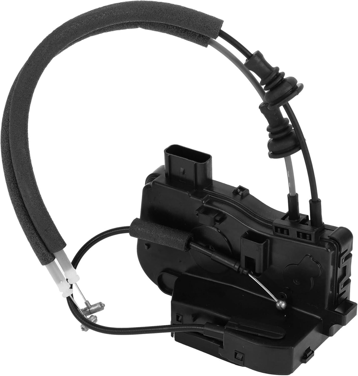 X AUTOHAUX Replacement Front Right Passenger Side Power Door Lock Actuator Motor with Cable for Hyundai Azera 2011-2016 Door Latch Actuator Assembly Replace No.813203V010 Black