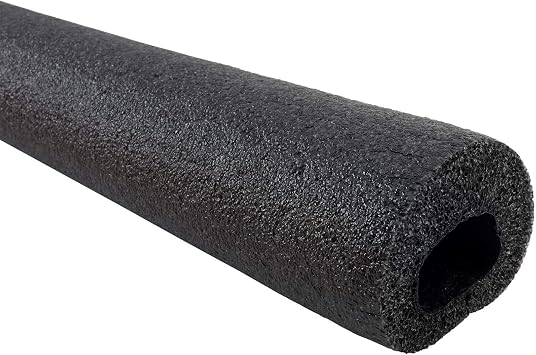 Speedway Motors Black Foam Roll Bar/Cage Padding - 36 Inch Length - High Density Cellulose Impact Resistant Foam - Fits 1-5/8 to 1-3/4 OD Tubes, Maximum Protection for Roll Cage