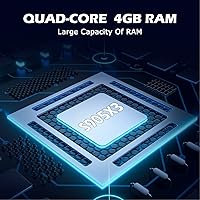 Vista 3 de Kinhank Super Console X Max Retro Game Consoles with 110,000+ Games,Compatible with PS1PSPMAMESFC,Android TV 9.0EmuELEC 4.5CoreELEC 3 System in 1