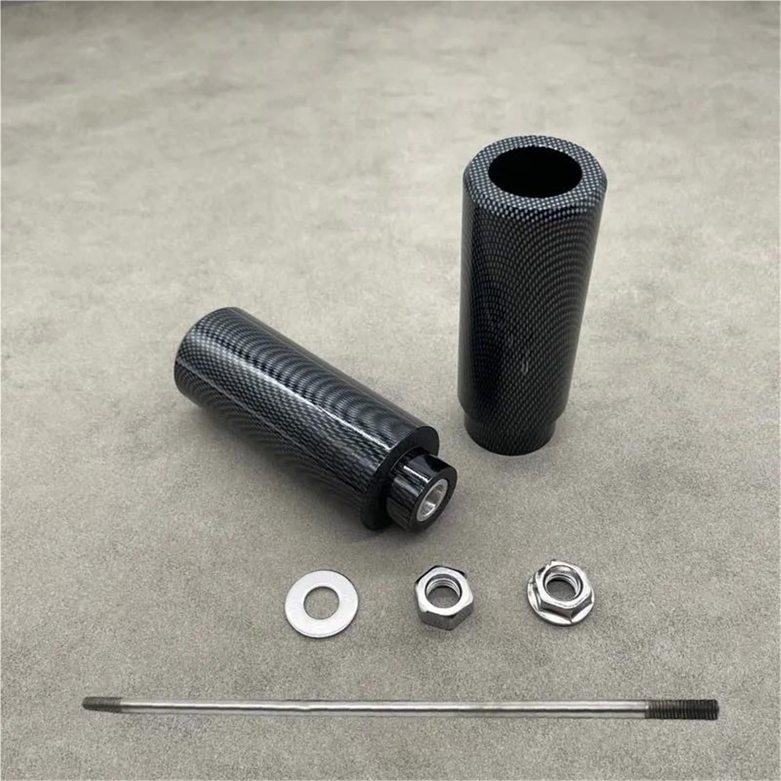 Moto Paratelaio Pad Crash Protezione Dalla Caduta Parte Per Suzuki SV650 SV650S SV1000 SV1000S DL650 DL1000(Nero)