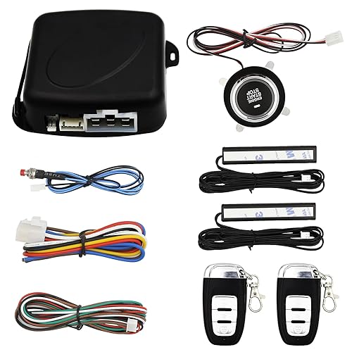 3T6B Passive Keyless Entry Car Alarm System PKE Engine Starter