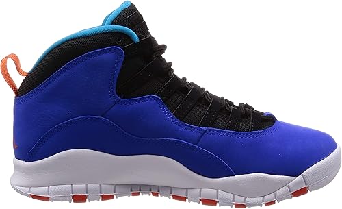 Amazon Com Air Jordan 10 Retro Mens Shoes Racer Blue Team Orange Black 408 12 M Us Basketball