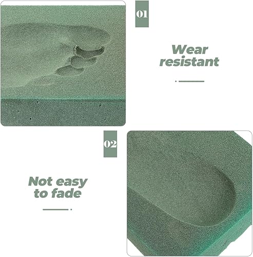 Miniatura 7 de EXCEART Kit de espuma de impresión de pie con caja de almacenamiento para plantillas ortopédicas personalizadas Herramienta de medición de insertos