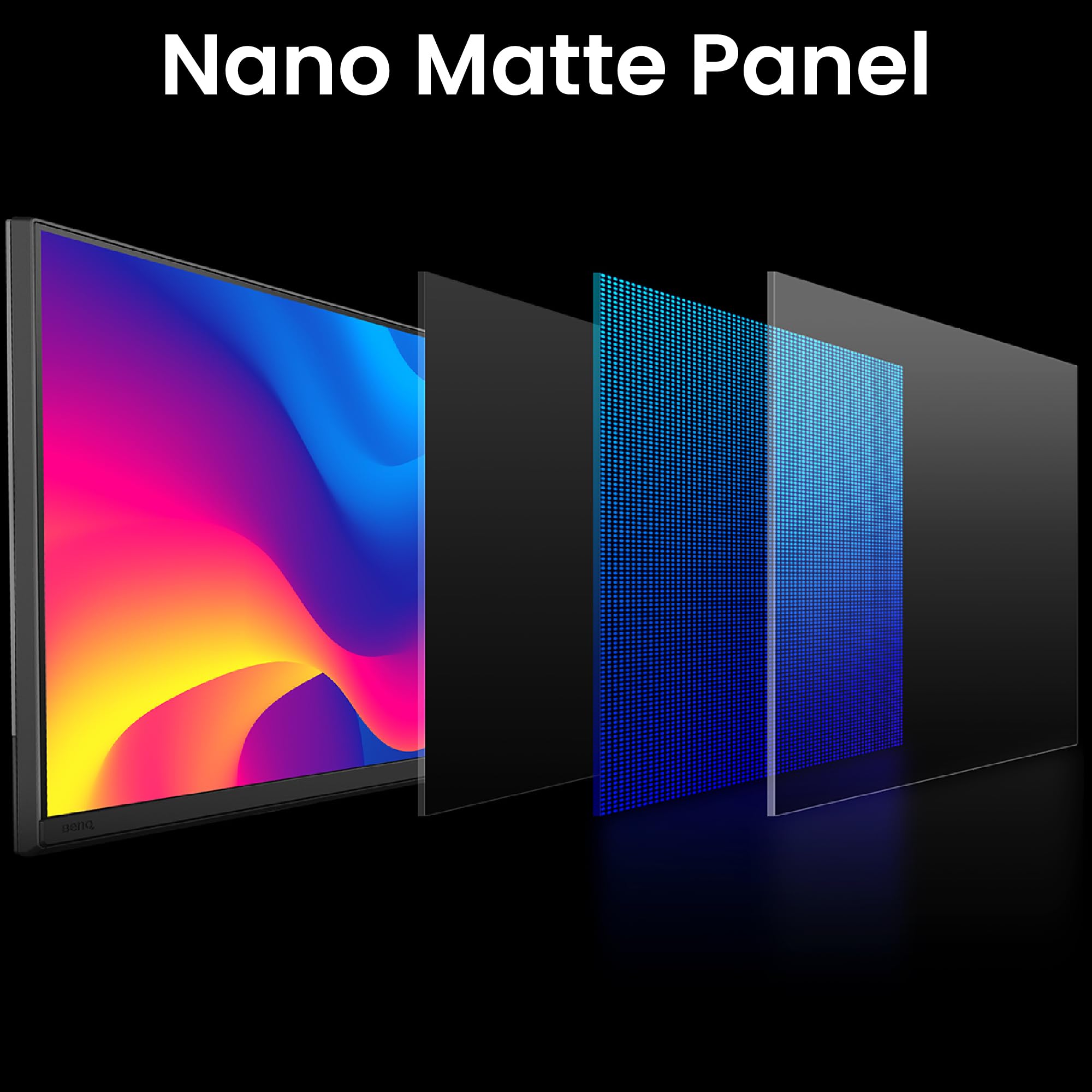 BenQ PD2706QN 27" 2K QHD (2560x1440) Monitores listos para Mac, IPS, 95% P3, 100% sRGB/Rec.709, uniformidad, 90W USB-C, 100Hz, calibrado de fábrica, Daisy Chain (MST), Nano mate antirreflejo, altura ajustable