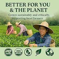 Vista 5 de Herbal Cup Té orgánico japonés Matcha (té verde matcha, 4 onzas (paquete de 1))