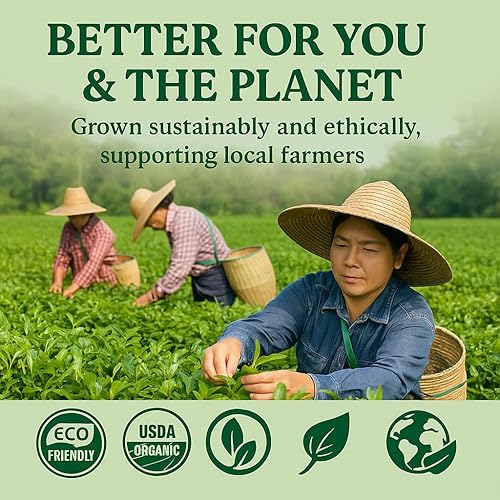 Miniatura 5 de Herbal Cup Té orgánico japonés Matcha (té verde matcha, 4 onzas (paquete de 1))