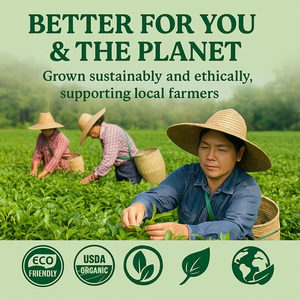 Herbal Cup Tea Organic Japanese Matcha Ashwagandha Shatavari 2oz — view 5