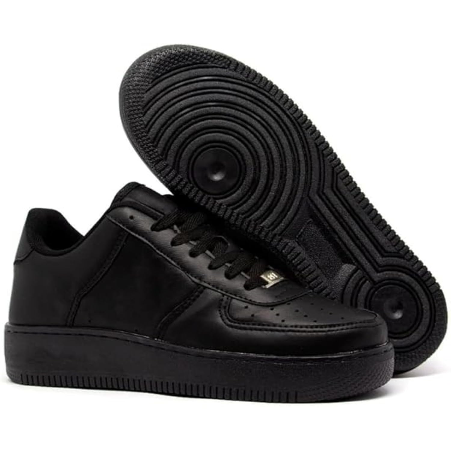 Tênis Casual Unissex Force Full, Estilo Urbano, Cano Baixo, Couro Sintético, Solado Antiderrapante, Design Old School, Confortável para Dia a Dia, Caminhada e Academia