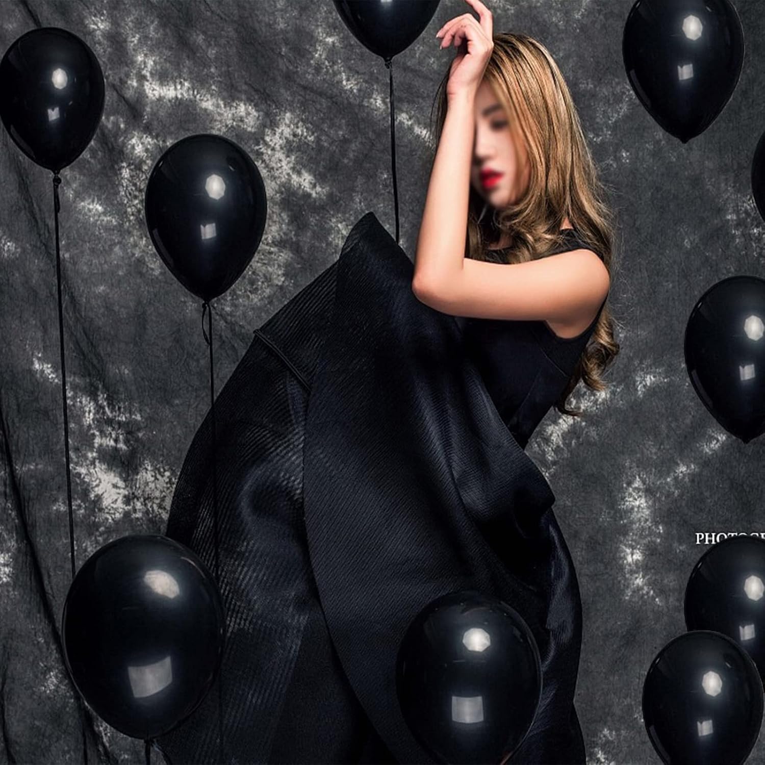 Black Balloon Arch Kit 111Pcs 18 12 5 Inch Latex Party Balloons Garland for Birthday Baby Shower Wedding Engagement Anniversary Christmas Party Decorations thumbnail