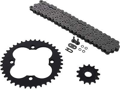 Fits Honda TRX450R 450 R O Ring Chain and Sprocket Black 13/39 98L