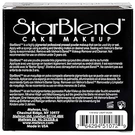 Mehron Makeup StarBlend Cake (2 oz) (Light Olive)