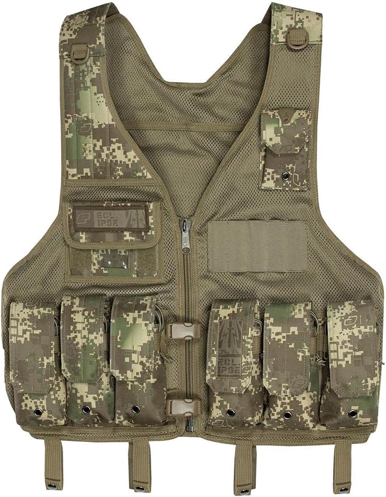 Planet Eclipse Tactical Magazine Vest-HDE Camo,One Size fit Most