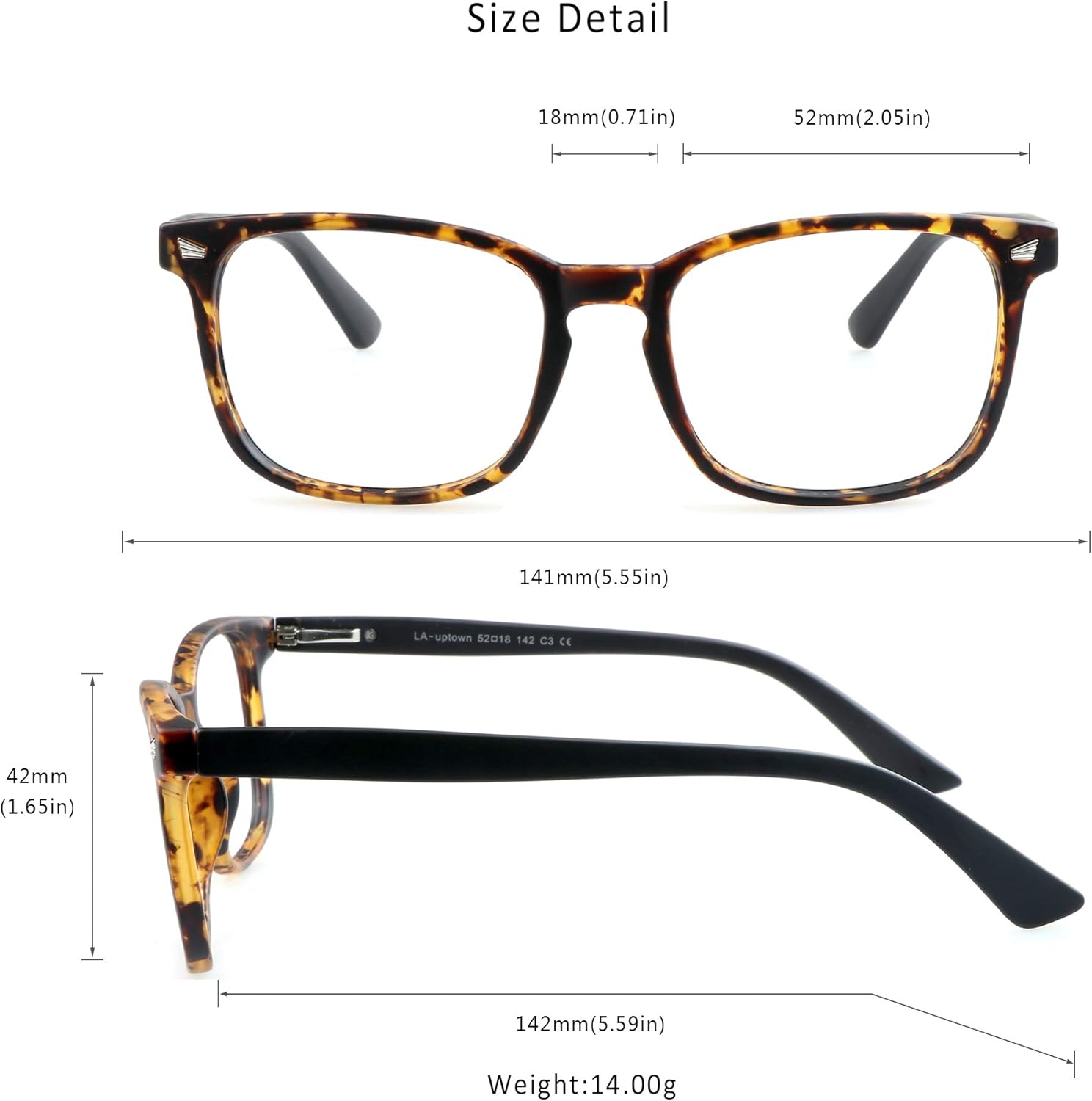 LifeArt Bifocal Reading Glasses, Transition Photochromic Dark Grey Sunglasses, Computer Reading Glasses, Anti Glare (Tortoise, +0.00/+3.00 Magnification)