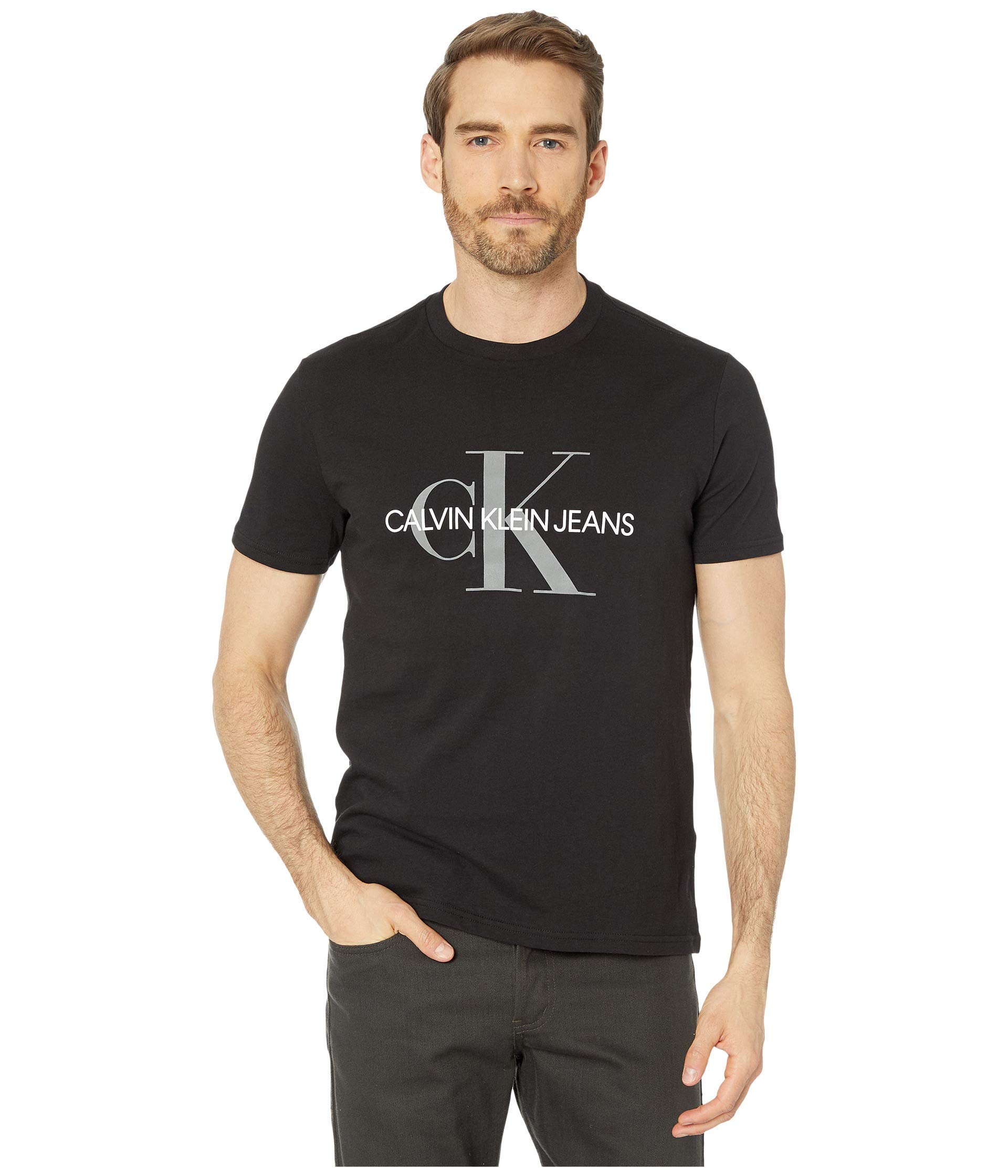 Men's Monogram Logo Crewneck T-Shirt