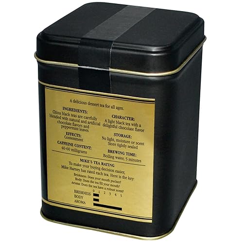 Vista 95 de Harney & Sons Irish Breakfast Tea, té negro de hoja suelta de 16 onzas, 100% Assam