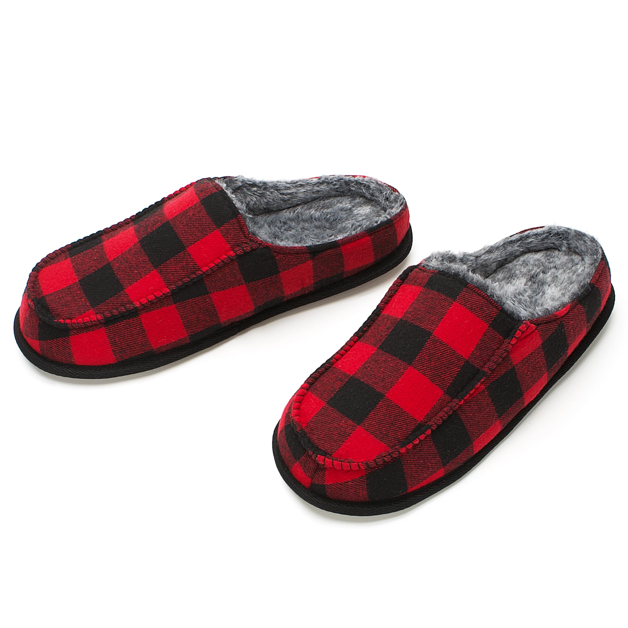 cosyone1997 Men's Slippers with Memory Foam, House Shoes for Men Indoor Outdoor, Non-Slip House Slippers Moccasin Style, Size 8-15