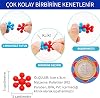thinkmaster Master Molecules Educational Creative Molecule Stem Training Compatible 5 Color Educational Toy Molecule (120s)