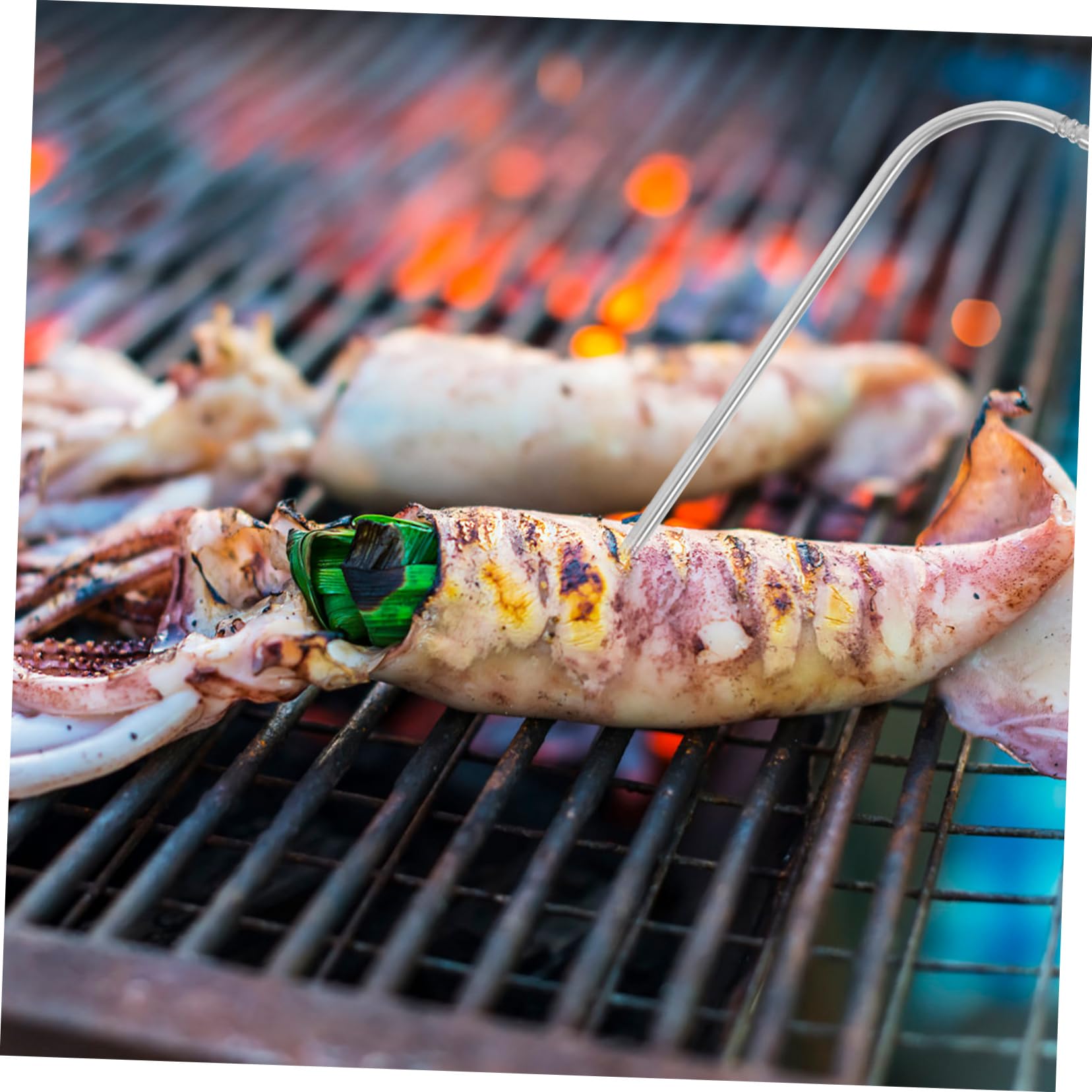 UKCOCO 3 Set Termometro per Carne con Misuratore Temperatura Alimentare per Precisione per Bbq