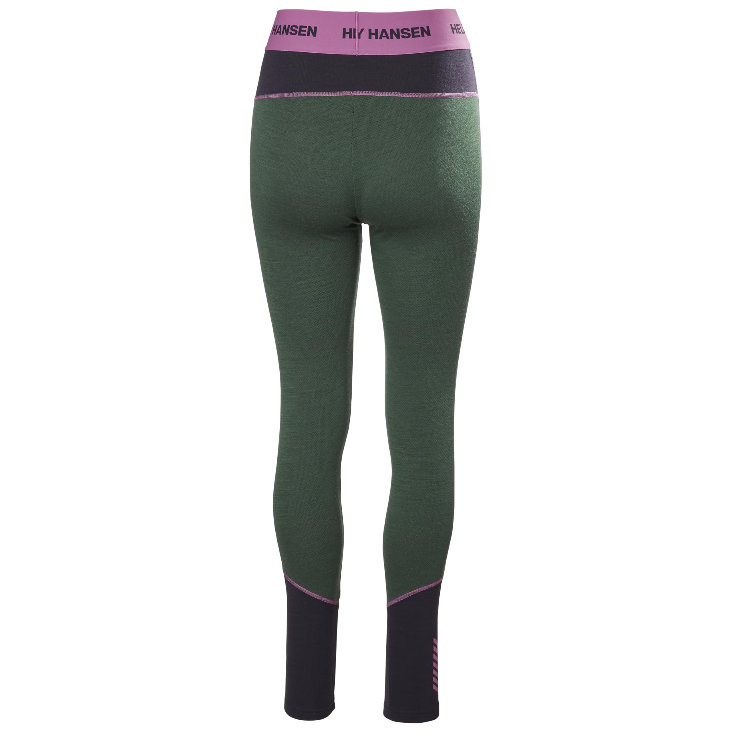 Helly-Hansen LIFA - Pantaloni da donna in lana merino, con strato di base per taglie forti, caldi, traspiranti, comodi