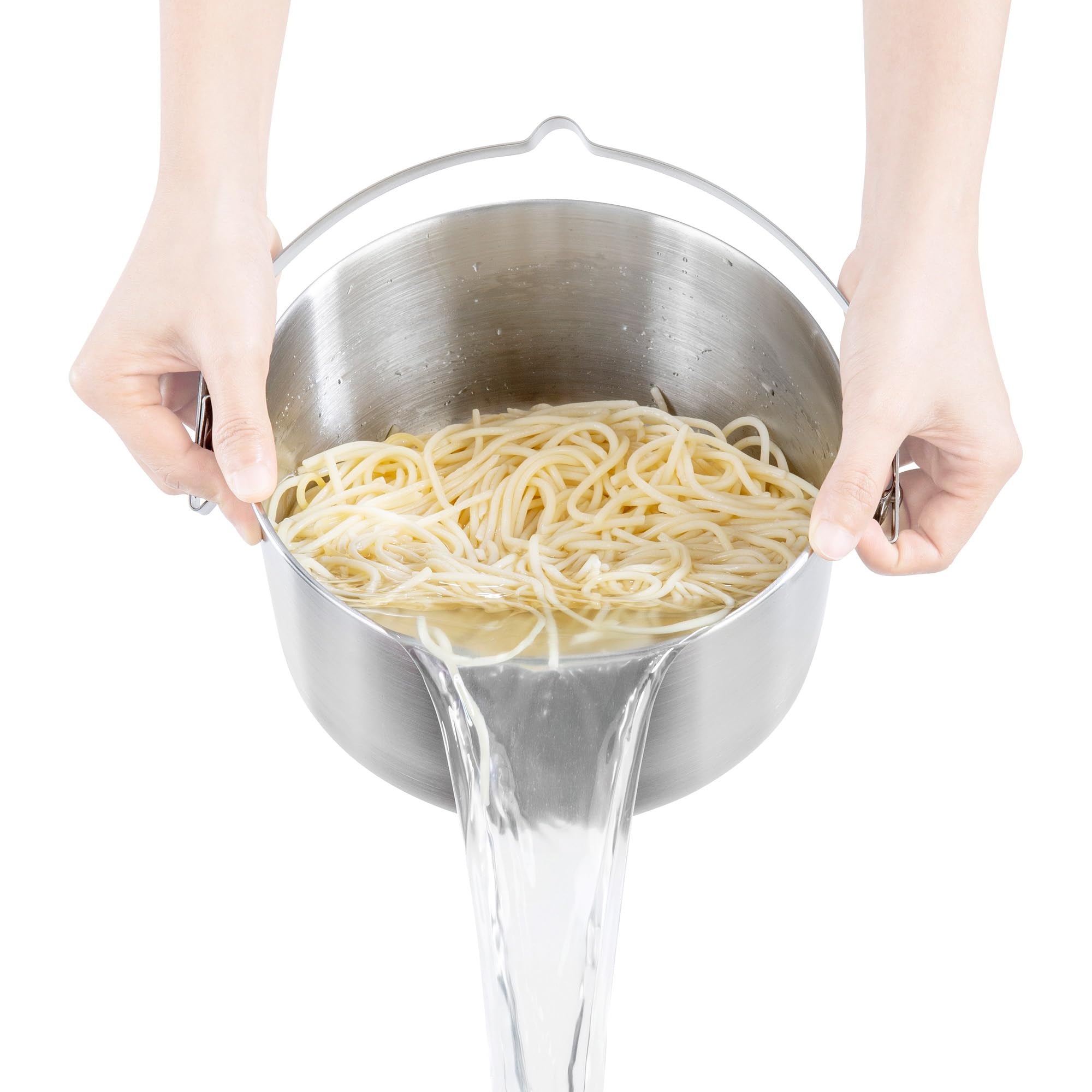 Tatonka Kettle II 2,5 l garnek do gotowania na świeżym powietrzu ze stali nierdzewnej ze skalą objętości, z pokrywką z funkcją sitka, 2,5 litra, Ø 20 x 10,5 cm