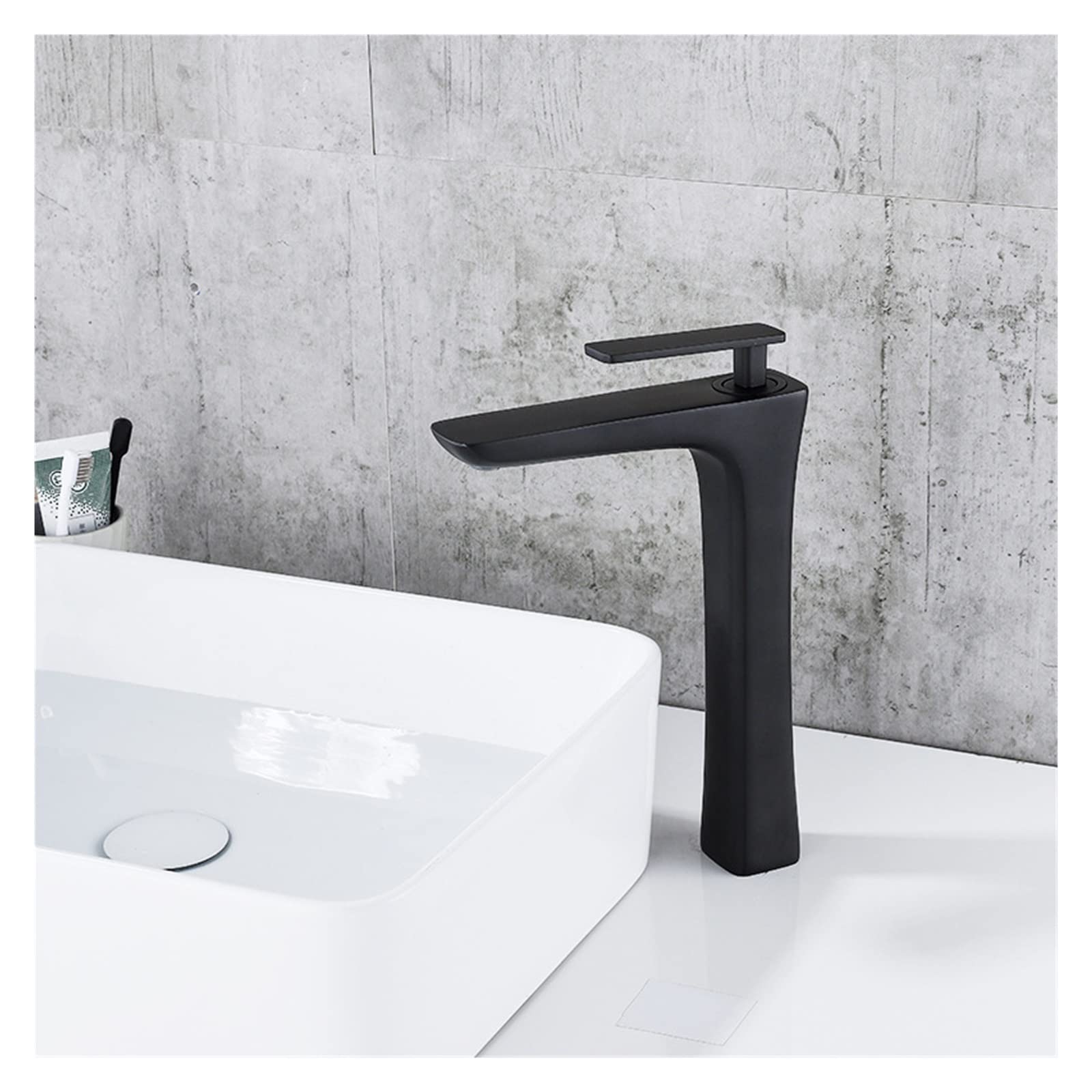 Mitigeur chaud et froid pour robinet de lavabo haut évier salle de bain