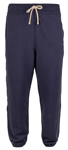 POLO RALPH LAUREN Mens RL Fleece Sweatpants Cruise Navy Blue XXL