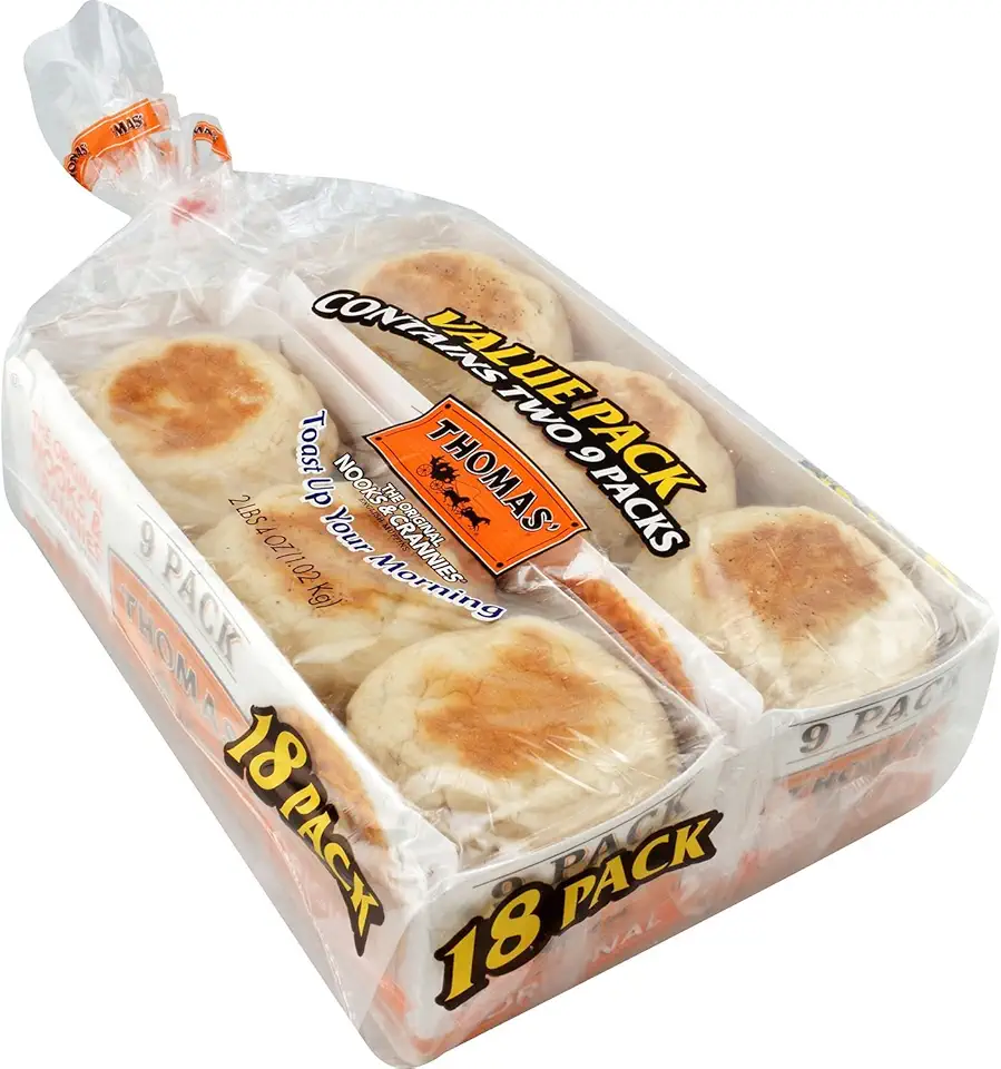Thomas Original English Muffins (18 pk.) (pack of 6)