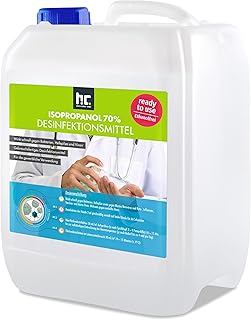 Höfer Chemie 5 L Zugelassenes Desinfektionsmittel für Hände & Flächen - anwendungsfertig - auch geeignet für Lebensmitteli...
