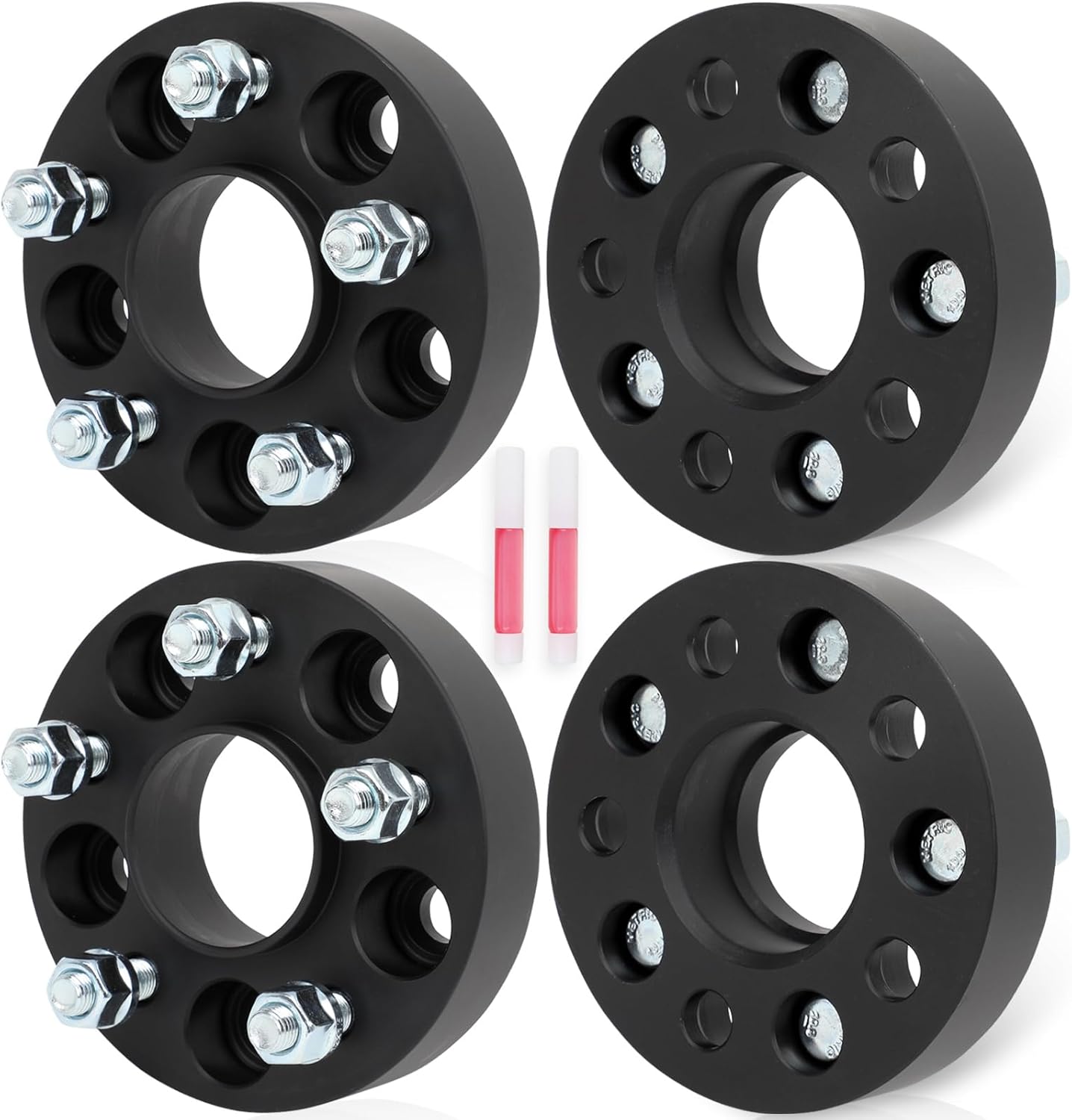 ECCPP 4PCS 5x108 to 5x108 Wheel Spacers Hub Centric 1.25" 5 Lug 12x1.5 63.4mm hub bore Fits for ford Escape 2015 2017 2013-2022| for ford Focus 2012-2018