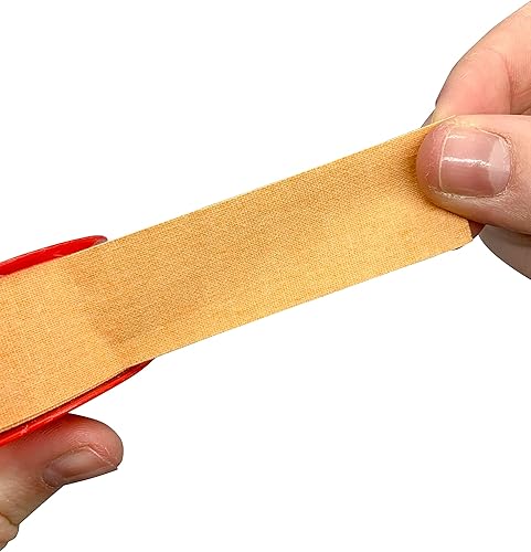 Miniatura 4 de Endure - Cinta adhesiva de óxido de zinc, paquete de 12 cintas adhesivas deportivas rígidas (1 pulgada de ancho x 5.5 yardas de largo)