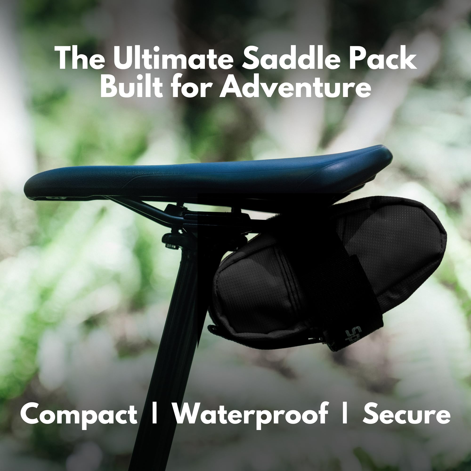 SpeedSleev® Ranger Adventure Pack do jazdy na rowerze, kolor czarny, S, torba rowerowa