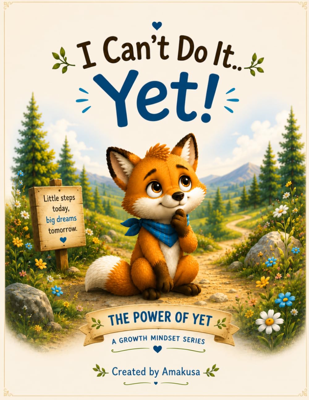 I Can’t Do It… Yet!: A Growth Mindset Story About Courage and Trying Again (The Power of Yet)