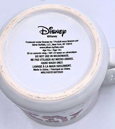 Miniatura 6 de Disney Stitch Holiday Glitter Jingle All The Way - Taza de cerámica de 20 onzas  gráfico completo  Taza de café para té expreso chocolate caliente.