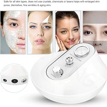 3 In 1 Diamond Microdermabrasion Machine Skin Rejuvenation Lifting Tightening Beauty Device Multifunctional Beauty Machine For Anti Aging Treatment Blackhead Remover And Pore