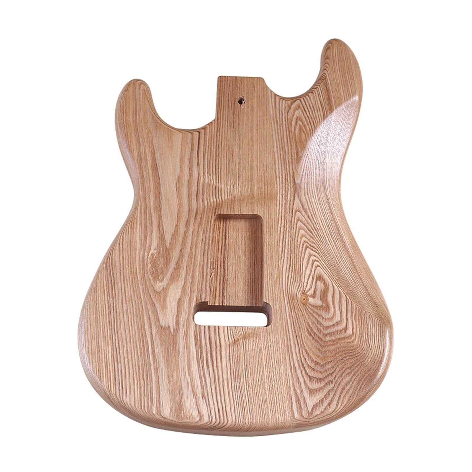 Cuerpo de guitarra eléctrica de madera de fresno, barril de guitarra Natural for guitarra eléctrica Diy