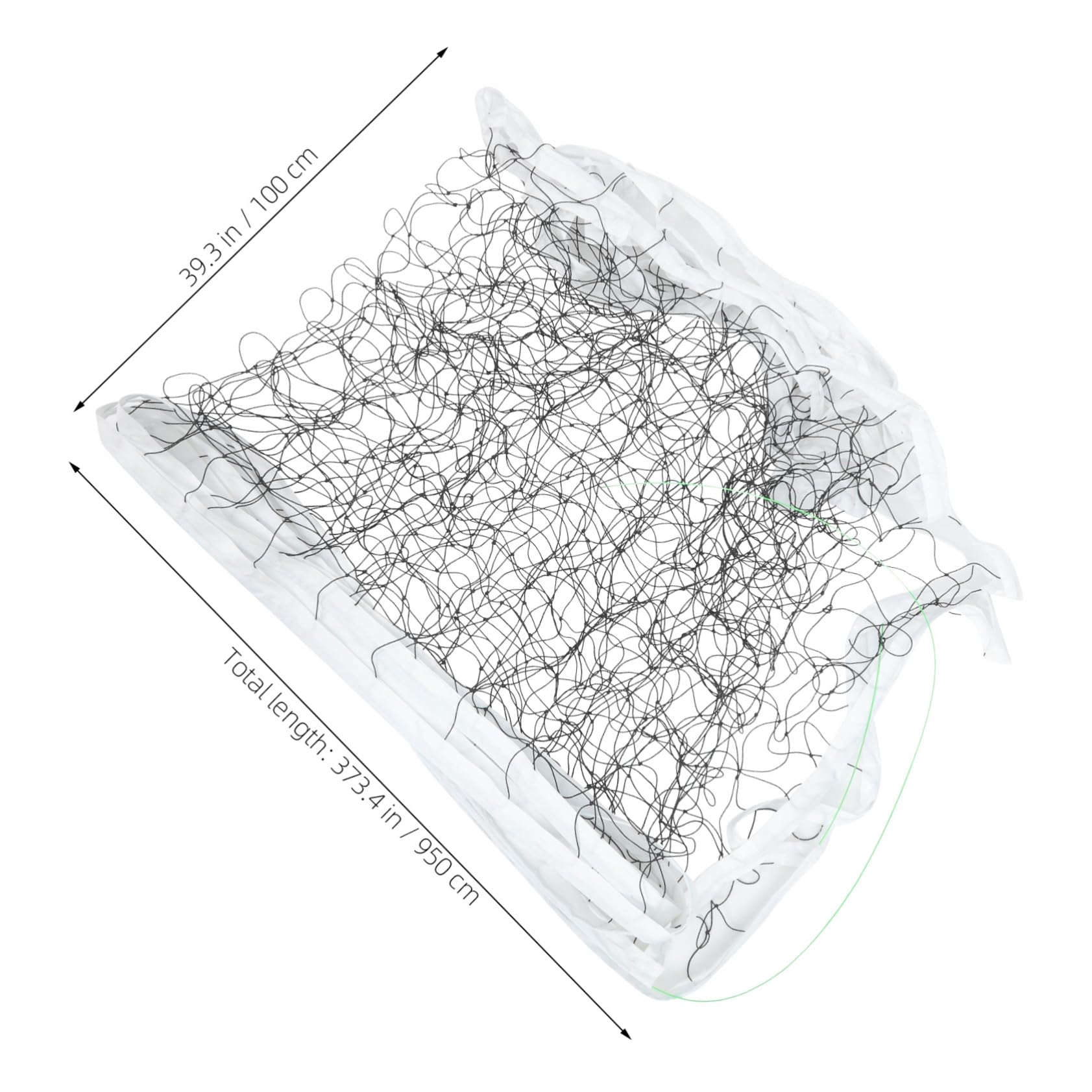 ibasenice Standard Volleyball Net Heavy Duty Outdoor Volleyball Net for Beach Backyard Portable and Durable Training Equipment Regulation for All Settings