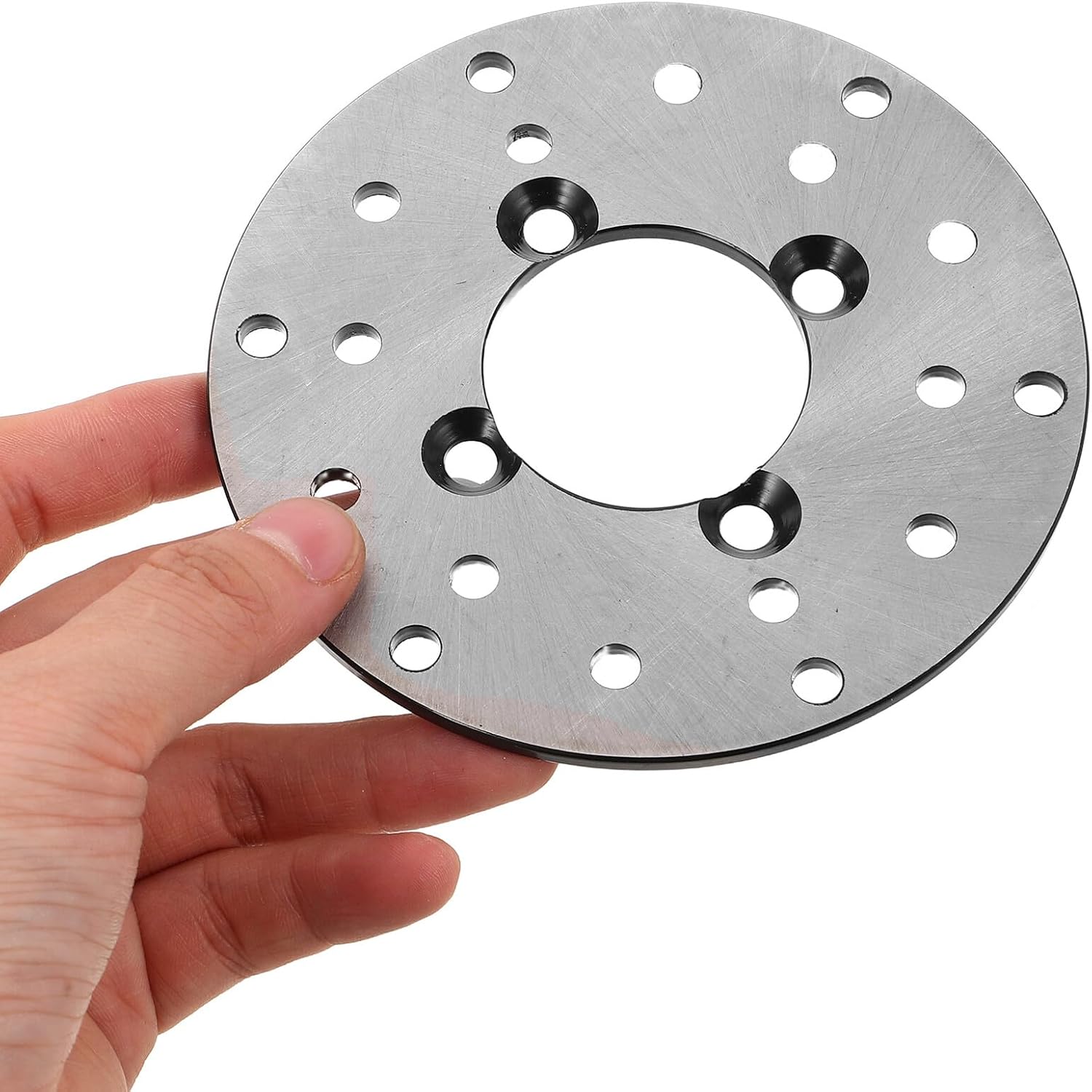 Ipetboom Atv Front Hydraulic Disc Brake Kit with Brake Caliper for Off-road Dirt Bikes and Sand Beach Riding Compatible with Atv and Powersports Vehicles
