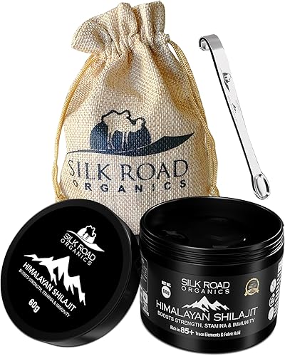 Miniatura 10 de Shilajit natural del Himalaya para hombres y mujeres, resina suave Shilajit de 1.23 oz con ácido fúlvico y más de 85 minerales traza