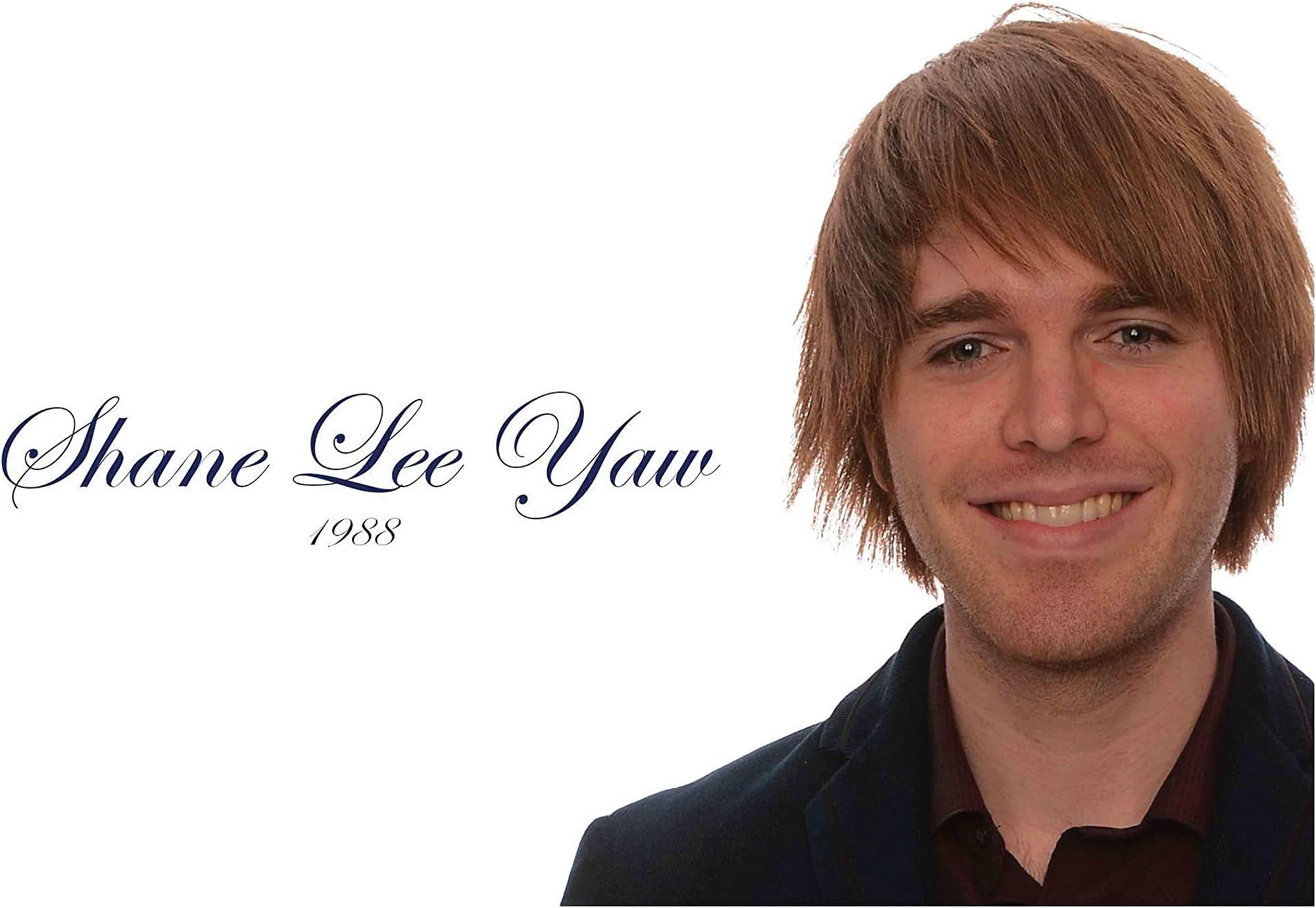 Hollywood Actor Shane Dawson Wall Poster|Writer Poster|Poster for Living Area, Hostel, Dorms|Decorative Wall Poster|Poster for Interior Decoration|Wall Poster|High Resolution 300 GSM Paper