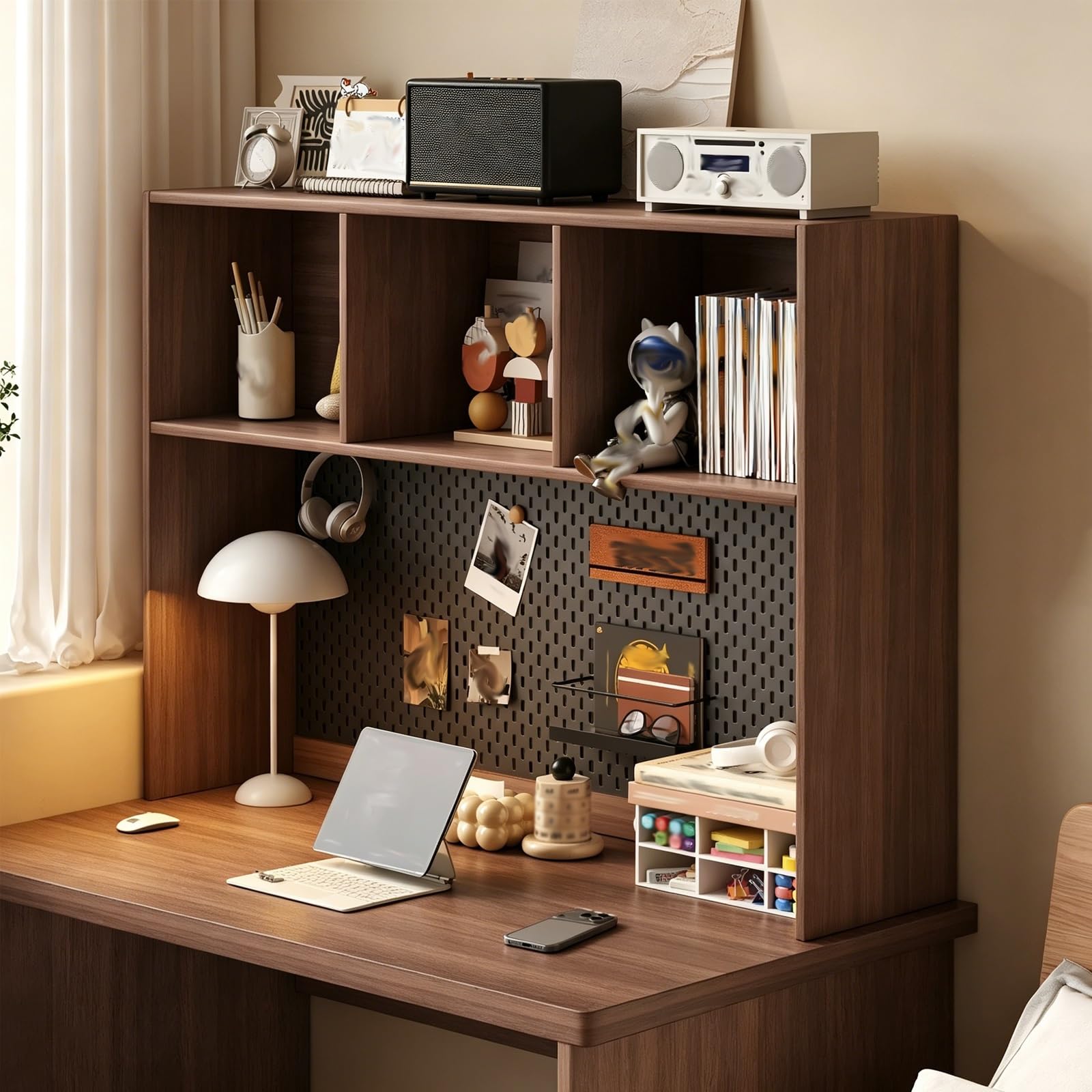 Étagère de rangement de bureau et organisateur pour livres à domicile