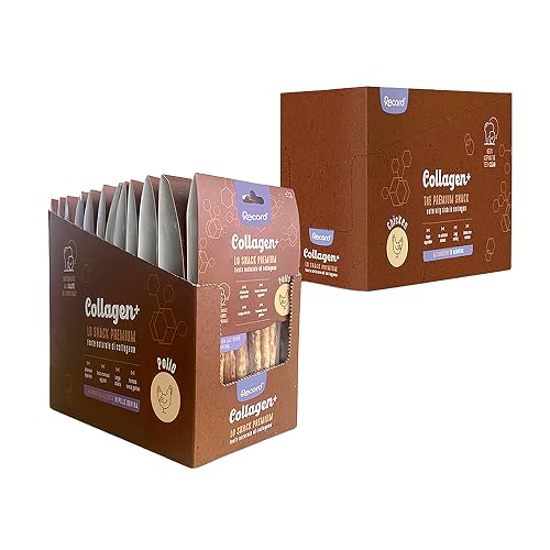 Record - Snack Premium para Perros Collagen+ Sabor Pollo. Stick Altamente digerible, con Alto Valor proteico.…