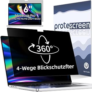 Protescreen Blickschutzfilter für MacBook Pro 16 Zoll 2021-2026