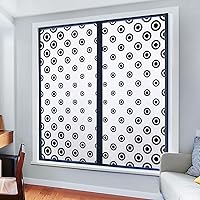 Vista 1 de Película de privacidad para ventanas de vidrio, película reflectante para ventana, bloqueo solar, esmerilada, privacidad estática, diferentes