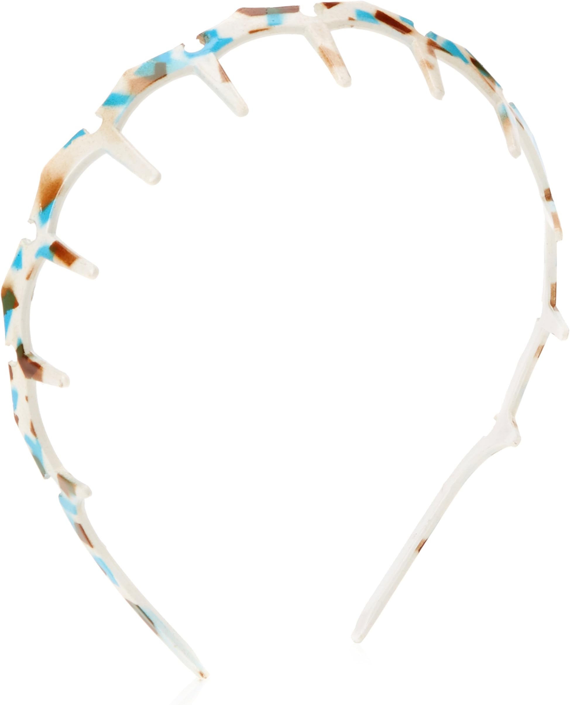 Caravan White Crown Hand Painted Headband