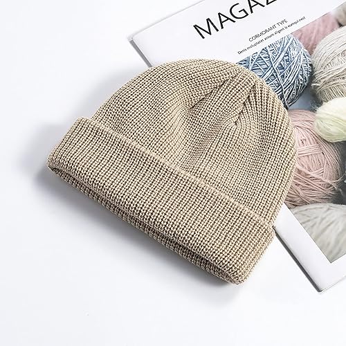 Miniatura 2 de Gorro de punto para mujer, gorro de invierno de moda para mujeres y hombres, suave, elástico, cálido, gorro para deportes al aire libre