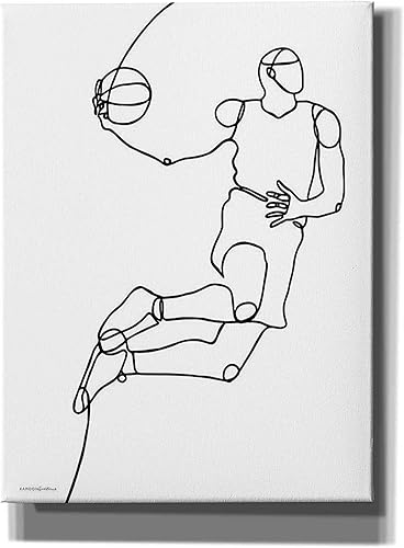 Miniatura 4 de Epic Graffiti 'Dunk' de Kamdon Kreations, lienzo de arte de pared Giclée, 26 x 30 pulgadas