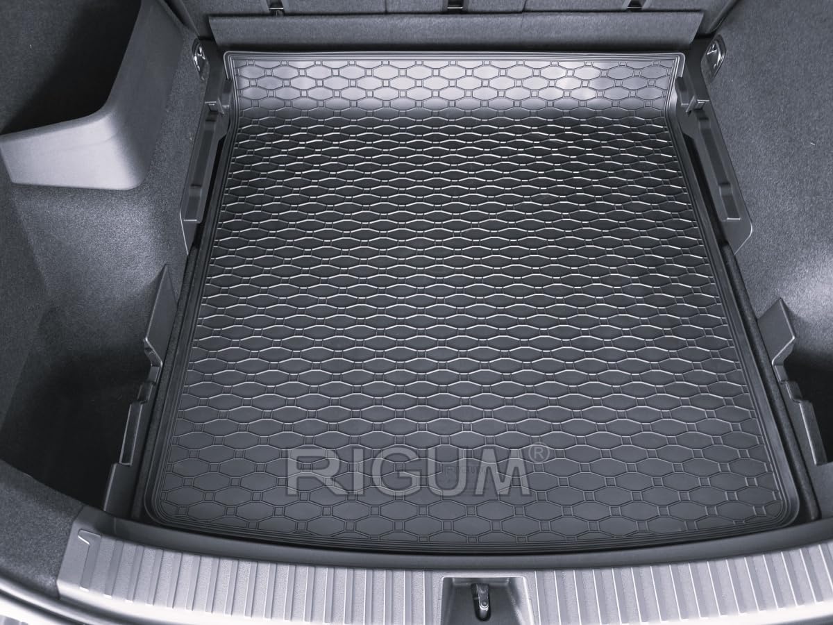 Gummimatte Kofferraumwanne kompatibel mit VW Tayron 5-Sitzer mit verstellbarem Boden (Nicht für PHEV) ab Bj. 2024 309