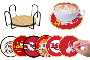 Chiefs Diamond Painting: Exclusive Diamond Art Coasters for Crimson and Gold Loyalists