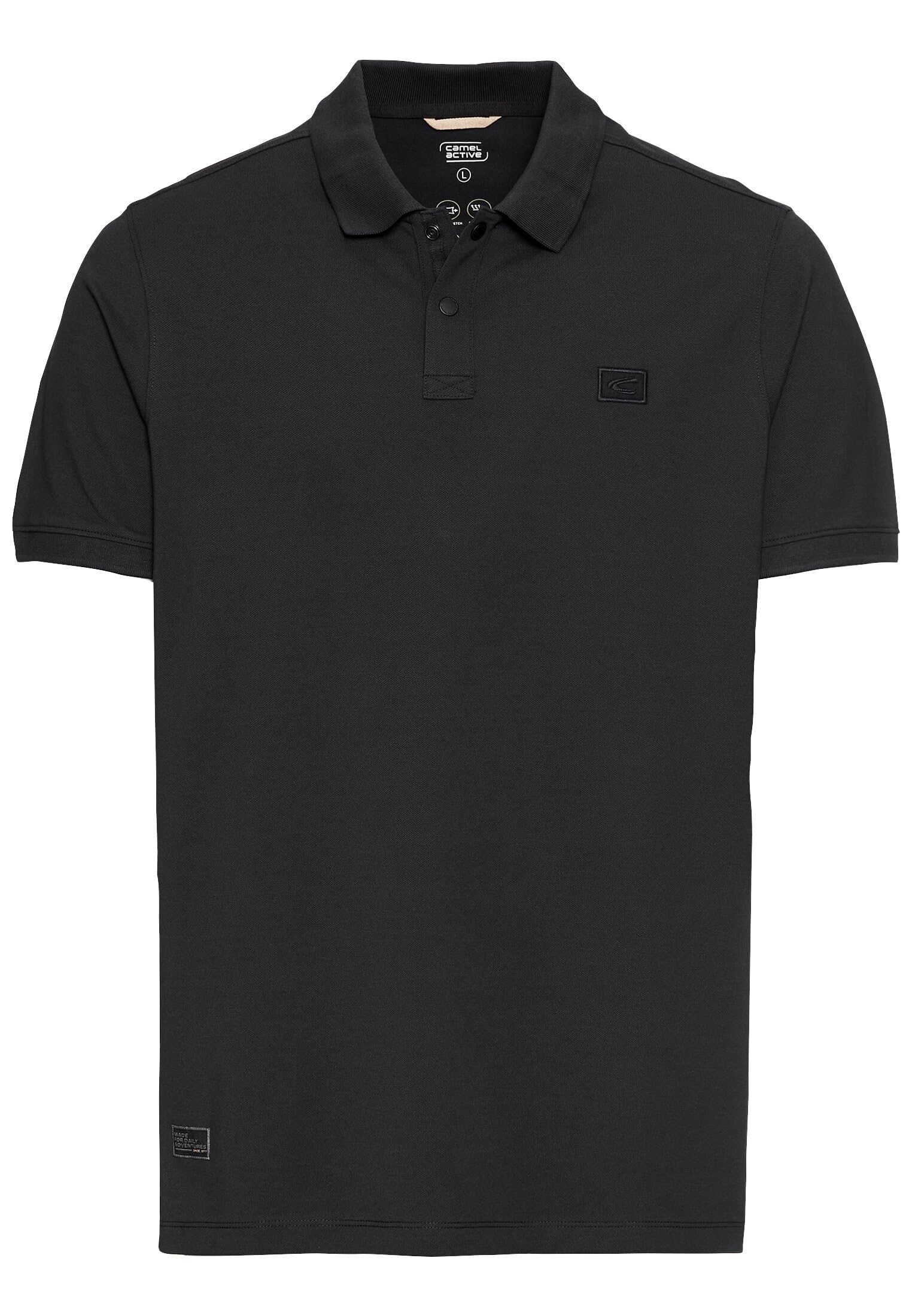 camel active 409920-5P01 Men's Polo Shirt, darkblue, M