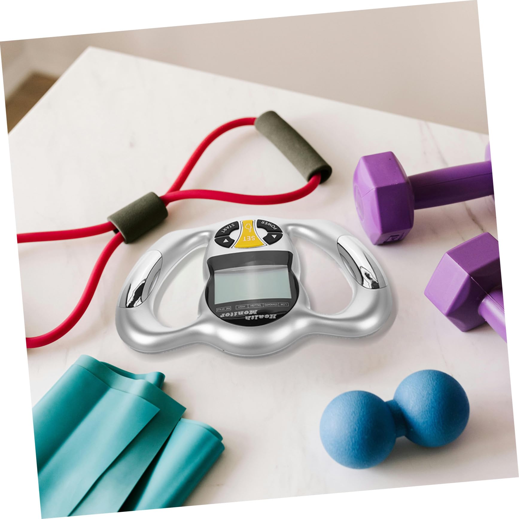 Medidor Abs de Portátil Grasa, Analizador Mango Corporal Plata